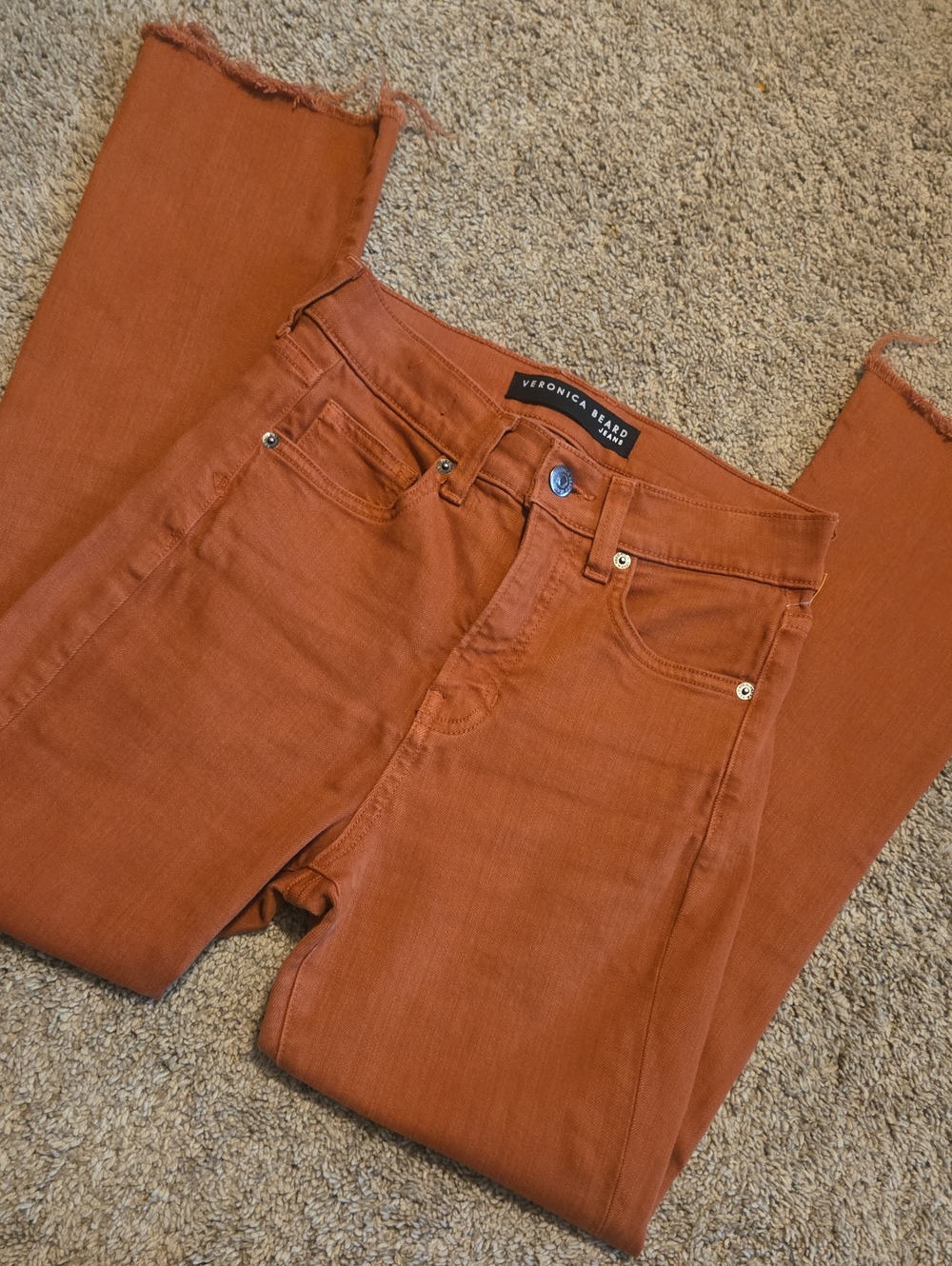 Veronica Beard Carly Kick Flare Jeans